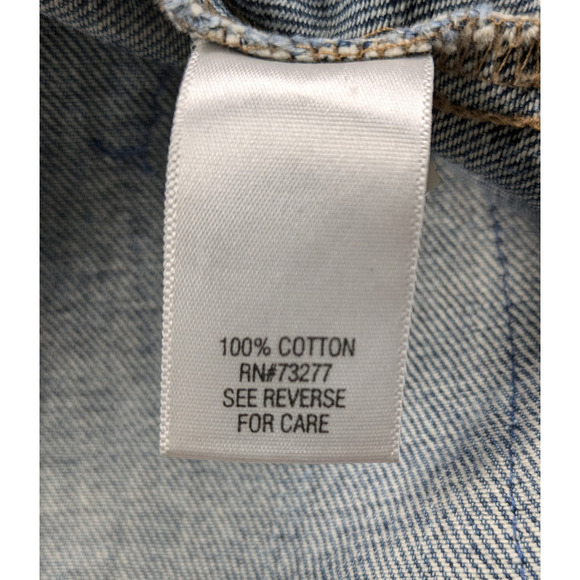 Refreshed - Apt. 9 Upcycled Denim Jacket Size M - Picture 7 of 8